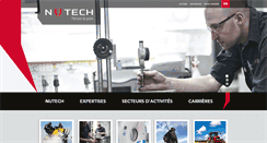 Desktop Screenshot of nutechcanada.com